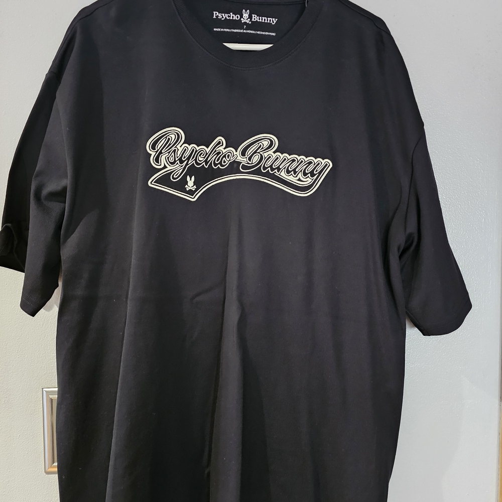Psycho Bunny Black Men's Jersey Tee